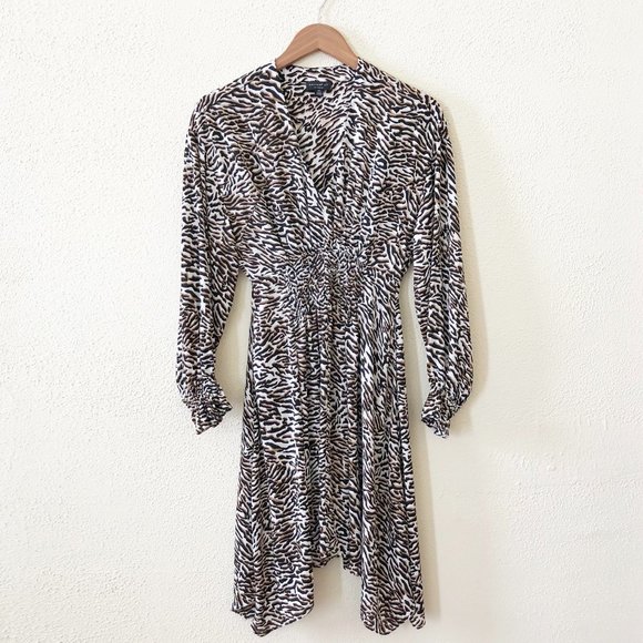 Anthropologie Current Air Leopard Print Dress XS - Picture 1 of 3
